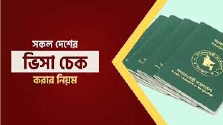 ঘরে বসেই বিভিন্ন দেশের ভিসা চেক করুন