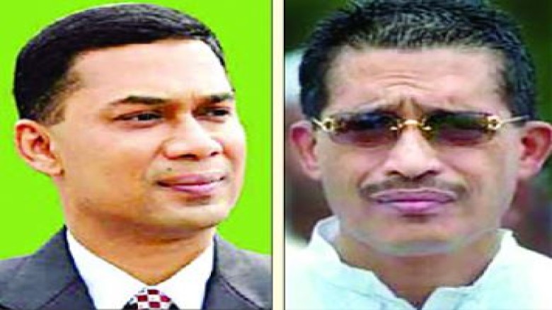 তারেক রহমান ও লুৎফুজ্জামান বাবর/ফাইল ছবি