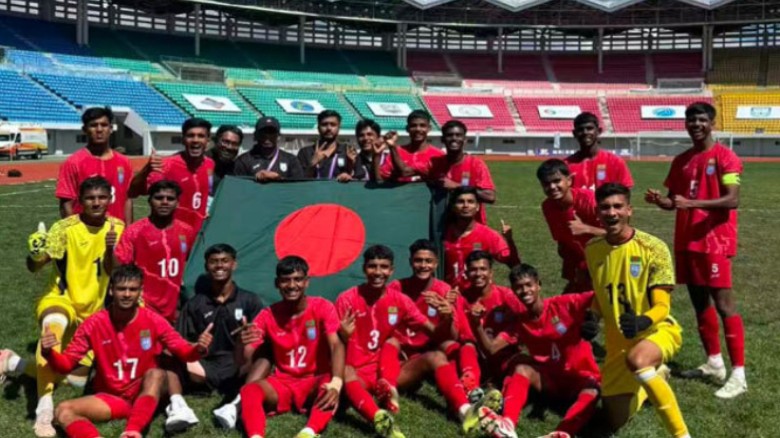 Bangladesh vs  Sri Lanka Football team