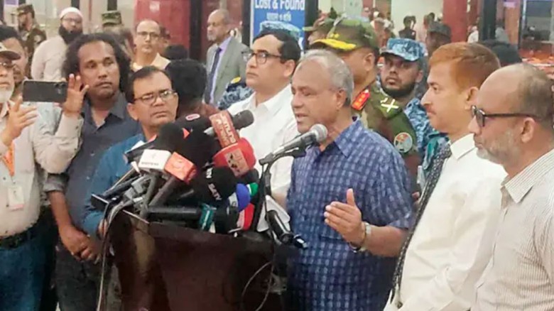 স্বরাষ্ট্র উপদেষ্টা লেফটেন্যান্ট জেনারেল (অব.) জাহাঙ্গীর আলম চৌধুরী। ছবি: সংগৃহীত