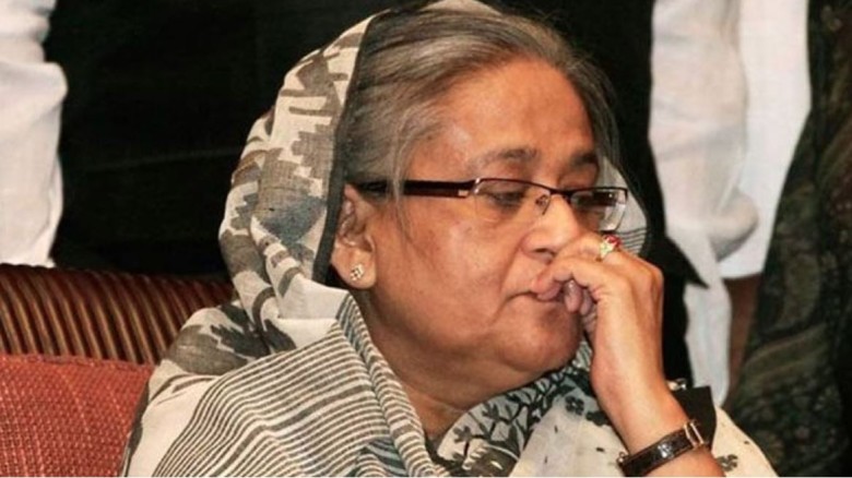 ক্ষমতাচ্যুত প্রধানমন্ত্রী শেখ হাসিনা। ফাইল ছবি